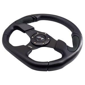 Volante Deportivo X2 Poly - Cuero Negro - Product Image 2