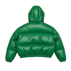 เสื้อโค้ทกันลมมีฮู้ดสำหรับฤดูหนาว ขายดี ผ้ามันเงา แจ็คเก็ตพัฟเฟอร์หนาสำหรับกิจกรรมกลางแจ้ง เสื้อแจ็คเก็ตขนเป็ดสำหรับผู้ชาย - Product Image 1