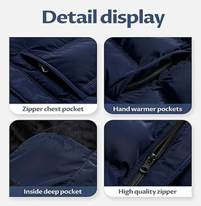 เสื้อบับเบิ้ลสำหรับผู้ชายเสื้อแจ็กเก็ตแบบมีฟองสำหรับใส่เล่นกีฬา - Product Image 5