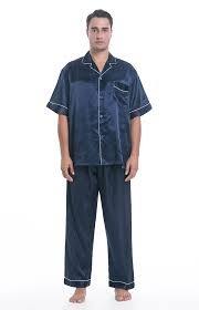 Ensemble de pyjama en soie naturelle respirante de fournisseur indien, haut de pyjama élégant à boutons avec pantalon assorti en vente - Product Image 3