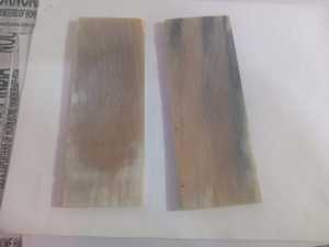 Placa Óptica de Cuerno de Buey Blanco Lechoso, Estilo Amoroso, Artesanía Natural con Arte Folclórico Animal, Material Orgánico Indio Tallado y Pulido - Product Image 5