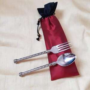 ชุดสแตนเลส2ชิ้นพร้อมขัดเงาเหมาะสำหรับใช้ในบ้านหรูหรารับประทานอาหารและใช้ในชีวิตประจำวัน - Product Image 2