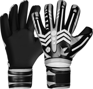 Guantes duraderos transpirables de portero de fútbol americano, protección para el pulgar, cierre con cordones, guantes unisex personalizables - Product Image 1