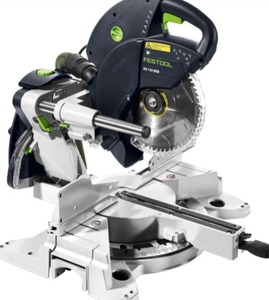 Sierra ingletadora deslizante de doble compuesto KS 120 T-LOC + Extractor de polvo CT 48: El mejor paquete nuevo de sierras eléctricas industriales para bricolaje en metal y madera - Product Image 1