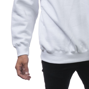 2024 tendance hommes 100% coton sweats léger à capuche col broderie impression solide épais polaire hiver sweats à capuche - Product Image 6