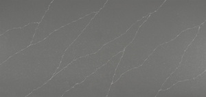 Encimera de cocina de cuarzo Alpin Carrara, superficie de piedra prefabricada para uso en construcción. - Product Image 2