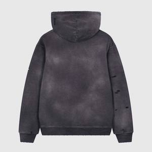 Pulls à capuche de qualité supérieure pour hommes, confortables et réglables, couleur unie, taille normale, sweats à capuche bon marché - Product Image 2