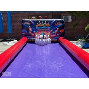 Grand jeu de bowling gonflable d'extérieur - Product Image 2