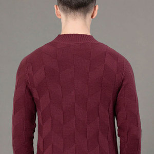 100% Material de poliéster hecho diseño superior hombres suéteres precio razonable peso ligero hombres suéteres para la venta - Product Image 5