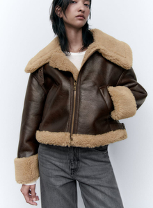 Chaqueta de cuero con diseño de demanda de cliente de artículo fresco, mangas completas, productos de alta demanda, chaqueta de cuero genuino Vintage para hombre - Product Image 5