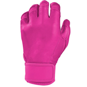 Gants de baseball à manchette courte personnalisables pour adultes et jeunes Gants de frappeur en cuir Cabretta de la meilleure qualité - Product Image 4