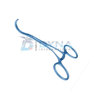 แคลมป์สเตนเลสสตีลคุณภาพสูงกึ่งวงกลม Cooley atraumatic ขากรรไกรโค้งไทเทเนียม4.75 "(12ซม.) - Product Image 5