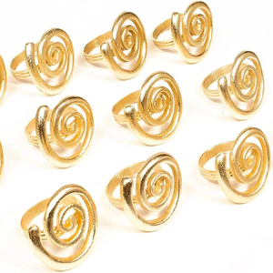 Bulk Price Spring Napkin Ring, Candy Serviette Holders for <b>Party</b> Decoration Dinning <b>Table</b> Everyday Family Gatherings - Product Image 1