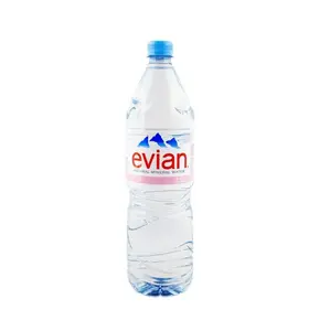 Fornecedor de preço de atacado de água mineral Evian 33cl, 50cl e 1,5ltr em estoque a granel com transporte rápido