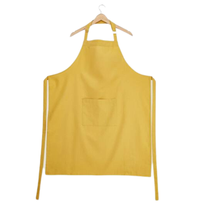 Tabliers de cuisine élégants et écologiques avec logo personnalisé en coton imperméable et réutilisable pour la cuisine et les chefs, approvisionnement en vrac, tailles personnalisées - Product Image 3