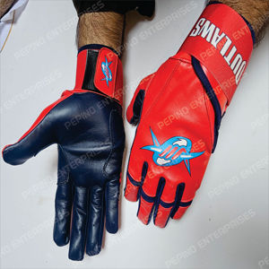 ถุงมือตีเบสบอลหนัง cabretta ของแท้100% ขายดีถุงมือเล่นกีฬาตีลูกซอฟต์บอลสั่งทำได้ตามต้องการ - Product Image 5