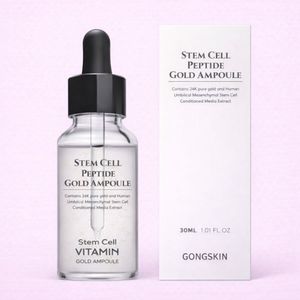 เซรั่มบำรุงผิวหน้าพรีเมียม STEM CELL PROPOLIS GOLD AMPOULE ผสมไฮยาลูรอนและเปปไทด์ ช่วยลดเลือนริ้วรอย ต่อต้านริ้วรอยแห่งวัย - Product Image 4