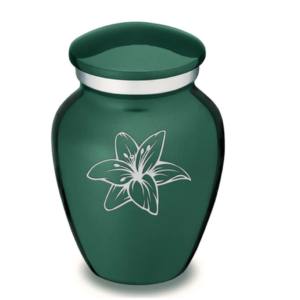 Urnes de crémation à double cœur Accessoires funéraires Petit souvenir fabriqué en Inde - Product Image 2