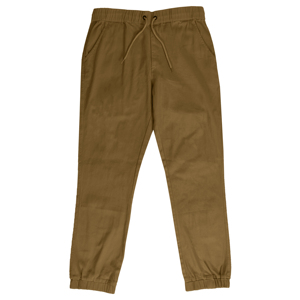 Jogger décontracté pour homme en twill extensible brossé de poids moyen avec cordon de serrage respirant - Product Image 3