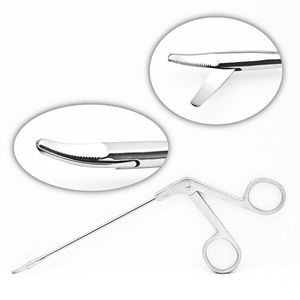 Ciseaux nasaux en acier inoxydable personnalisés Sinus droit Forceps chirurgical OEM conception réutilisable en usine fournisseur professionnel ORL - Product Image 5