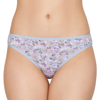 Culotte de bikini pour femme en tissu tricoté doux, respirant, extensible, maintien sûr, taille mi-haute, usage quotidien, imprimé lisse, dentelle