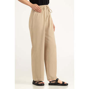 Pantalon coupe droite en tissu Oxford WM-TRC-SS26-608 - Product Image 4