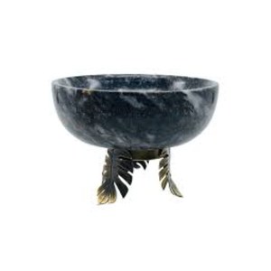 Bols décoratifs en marbre à forte demande avec base en bois adaptés aux comptoirs de cuisine, aux bureaux à domicile ou à la décoration d'entrée - Product Image 4