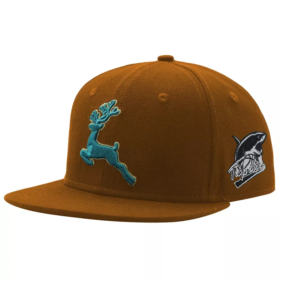 หมวกแก๊ปบาสเก็ตบอลสำหรับผู้ชายหมวกแก๊ปมี6แผงปัก3D หมวกบาสเก็ตบอลปีกแบน