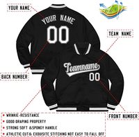 Veste de baseball unisexe personnalisable style universitaire, vêtements de sport d'hiver, imperméable, coupe-vent, respirante