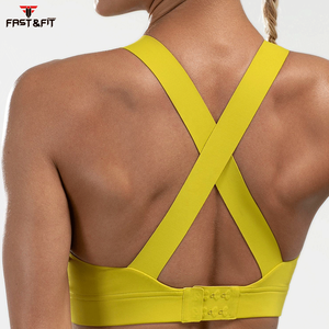 Conjuntos de yoga para entrenamiento de gimnasio transpirables más populares para mujer con Sujetador deportivo activo para correr ropa activa - Product Image 6