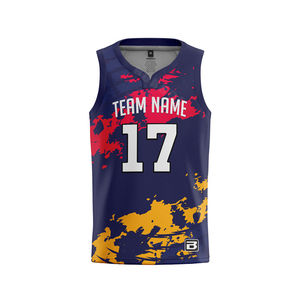 Uniforme de basket-ball professionnel, maillot et short à séchage rapide, vente en gros - Product Image 2