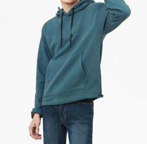 Sudaderas con Capucha Deportivas Cortas para Hombre, de Alta Calidad, Fabricadas en Felpa de Algodón y Poliéster, con Logotipo Personalizado - Product Image 4