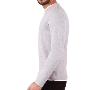 2025 vêtements de Sport confort plaine vêtements de Fitness imprimé confort surdimensionné hommes sweat basiques coton mélangé sweat-shirt - Product Image 3