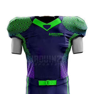 Uniforme de fútbol americano de su propio diseño Uniformes de fútbol americano de último diseño Servicio OEM Uniforme de fútbol americano para hombres - Product Image 3