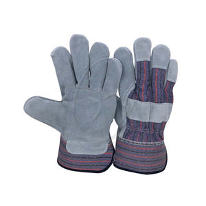 ถุงมือทำงานเชื่อมหนังวัวสำหรับผู้ชายถุงมือหนังป้องกันเพื่อความปลอดภัยถุงมือหนังสำหรับเล่นกีฬาถุงมือทำงานจากปากีสถาน - Product Image 1