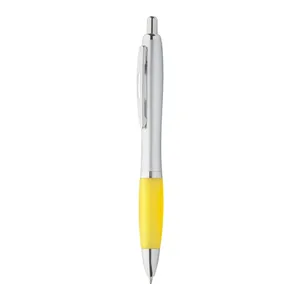 Bolígrafo Personalizado Negro con Diseño Irregular, Artículo Promocional - Product Image 1