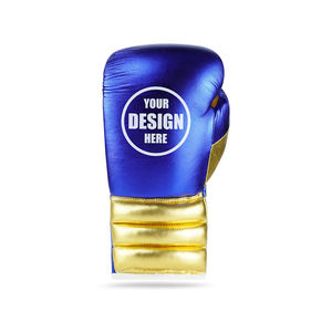 Venta al por mayor 2025 Guantes de boxeo de cuero brillante de alta calidad Guantes de entrenamiento transpirables de alta calidad para Artes Marciales Precio competitivo - Product Image 6
