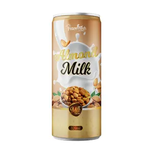 Instant canned almond milk drink dairy high premium milk drink from Vietnam new natural product drinks