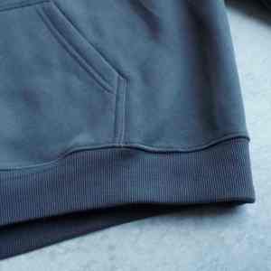 Sweat-shirts unis de haute qualité sans cordon, coupe ample et courte, sweat-shirts pour hommes, coton et polaire personnalisés, sweat-shirts à capuche pour hommes - Product Image 6