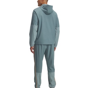 Conjunto Deportivo Informal Cortavientos con Capucha para Invierno, Fabricado en Fábrica, al por Mayor, Impermeable, con Impresión de Logotipo Personalizado - Product Image 2