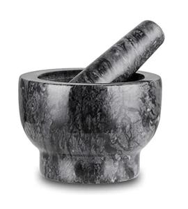 Diseño personalizado, superventas y fabricante de granito negro grande personalizado, mortero de farmacia nórdico con Maja Gran - Product Image 1