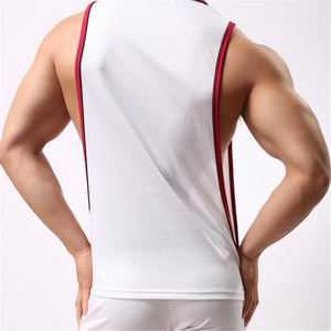 Camiseta Deportiva sin Mangas Personalizada, Transpirable, Impermeable, Cortavientos, de Secado Rápido, Ajustada, 100% Algodón de Punto, Informal, Sublimada - Product Image 5