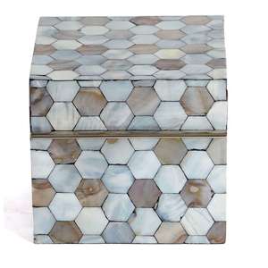 กล่องใส่เครื่องประดับมุกแท้ทำมือ งานฝีมือเหนือกาลเวลา ความจุปรับแต่งได้ สินค้าขายดี กำลังเป็นที่นิยม สำหรับใส่กำไลข้อมือ เป็นของขวัญ - Product Image 3