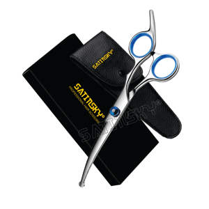 Ciseaux de coupe de cheveux de coiffeur professionnel 6.5 pouces ciseaux de coiffeur de bord de rasoir ciseaux de coupe de cheveux de Salon acier inoxydable allemand - Product Image 5