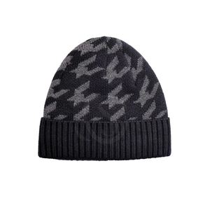 Vêtements de sport d'hiver personnalisés avec votre propre logo, 100% laine, impression numérique, noir gris épais, unisexe - Product Image 4