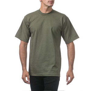 เสื้อยืดคอกลมแขนสั้นทรงหลวมสำหรับผู้ชายผ้าฝ้ายหนักสำหรับ100% โลโก้ออกแบบได้ตามต้องการ - Product Image 4