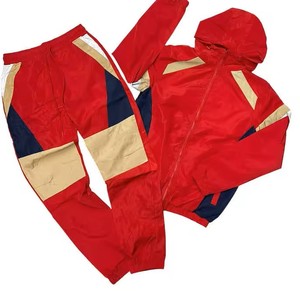Nouvelle conception plusieurs couleurs hommes coupe-vent ensemble anti-rides respirant poids léger conceptions uniques coupe-vent ensemble pour les femmes - Product Image 6