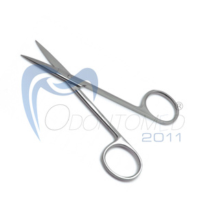 Ciseaux chirurgicaux Iris 4 1/8" en acier inoxydable, droits, pour tissus, instruments de chirurgie plastique CE - Product Image 6