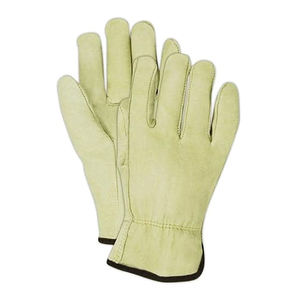 Gants de fête de ski de sport en peau d'agneau pour femmes à la mode en cuir de mouton noir personnalisé Style uni long pour les scènes en plein air - Product Image 1