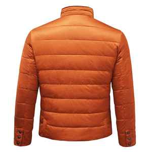 <b>Men's</b> High Street Latest OEM Winter Puffer <b>Jacket</b> High Quality Waterproof Stand Collar Zipper Closure Decorated <b>Fur</b> Long New - Product Image 5